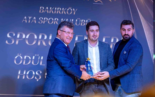 Bakırköy Ata Spor Kulübü'nden İhlas Medya'ya 2 ödül