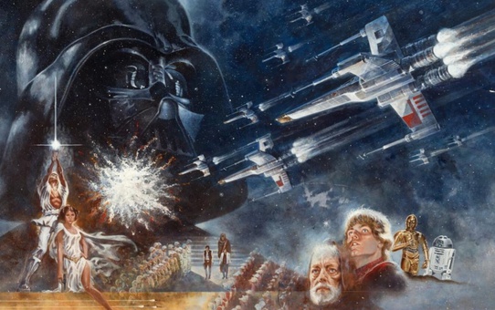 Dünyayı sarsan Star Wars afişi rekor fiyata satıldı