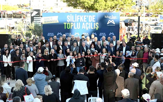 Silifke'de 3 projenin toplu açılışı yapıldı