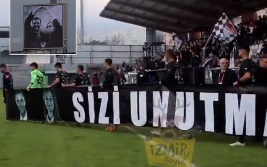 Manisaspor, Gülşah Durbay ve Ferdi Zeyrek'i unutmadı