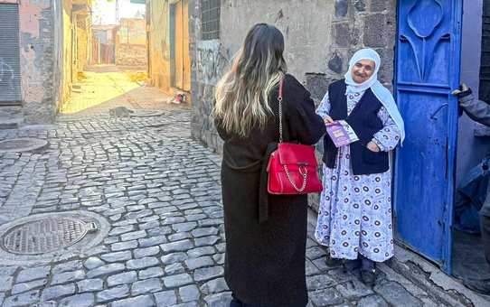 Diyarbakır'da kadınlar yönelik saha çalışması