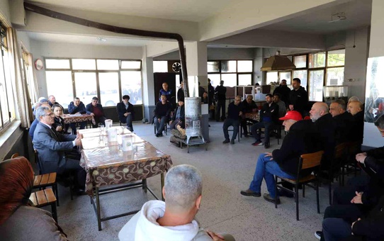 İsabeyli anlattı Başkan Tetik dinledi