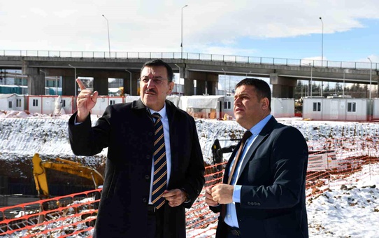 Tüfenkci, TCDD Bölge Müdürü'ne Ziyarette Bulundu