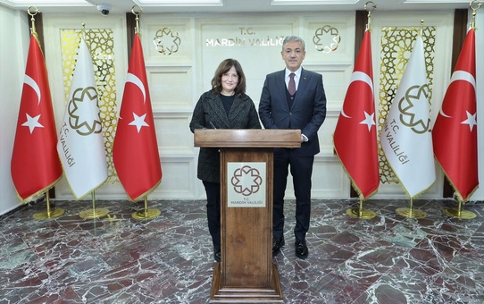 Çevre, Şehircilik ve İklim Değişikliği Bakan Yardımcısı Varank Mardin Valiliğini ziyaret etti