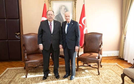 YSK Başkanı Yener’den Veda Ziyareti