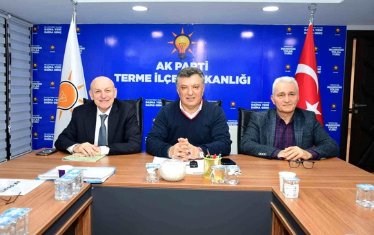 AK Parti Terme İl Başkanı Baş: 'Hizmetin şahidiyiz, başkanımızın yanındayız'