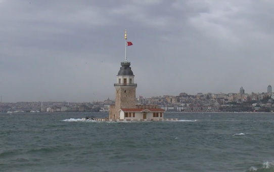 Üsküdar'da Fırtına Etkili