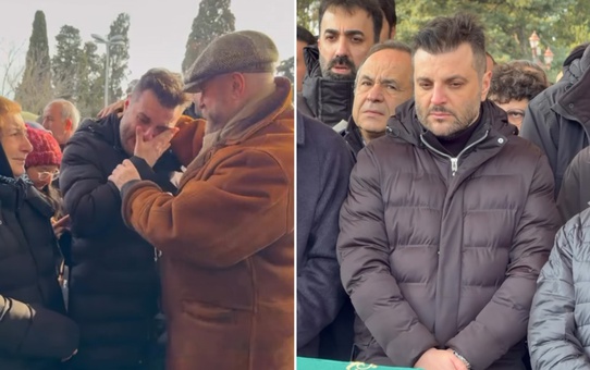 Candaş Tolga Işık'ın acı günü! Gözyaşlarına boğuldu