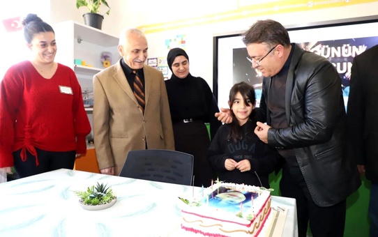 Şehit emaneti Afra'ya 8'inci yaşında anlamlı sürpriz