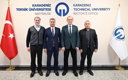 TÜHİS Genel Sekreteri KTÜ Rektörü'nü Ziyaret Etti