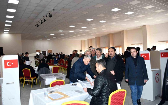 Vezirköprü Esnaf ve Sanatkârlar Odası genel kurulu