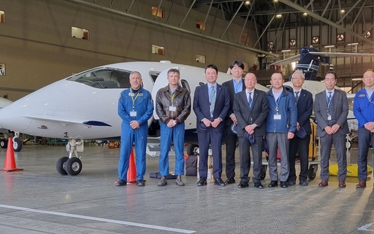 Japonya, İlk P.180 Avanti EVO Uçağını Teslim Aldı