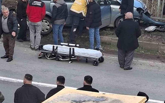 Akçaabat'ta Trafik Kazası: 1 Ölü, 1 Yaralı