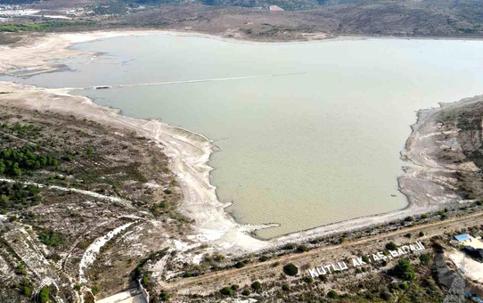 Kutlu Aktaş Barajı'nda Su Seviyesi Artıyor