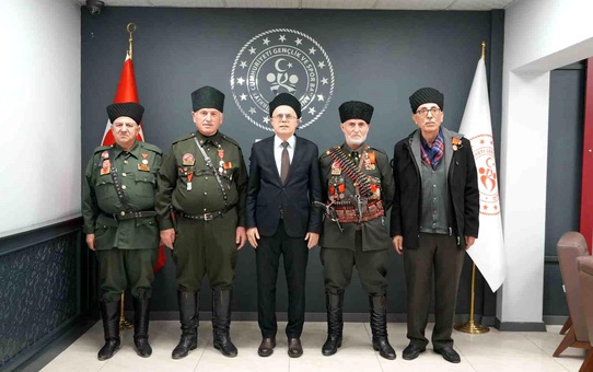 Kuvayi Milliye Derneği'nden Gençlik ve Spor Müdürü'ne Ziyaret