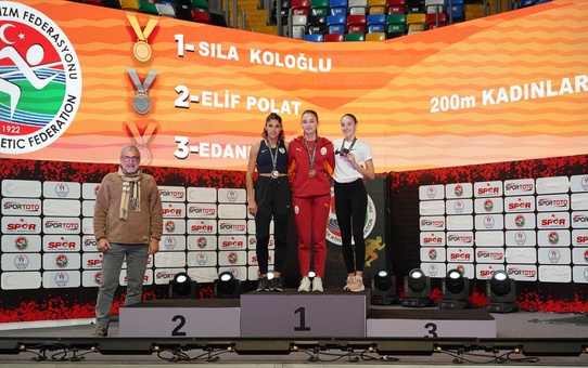 Yeşilay Atletizm Şampiyonası'nda 2 Rekor