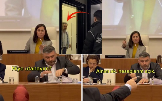 Özlem Gürzel'in 'Kimsenin evinde basılmadım' çıkışı belediye meclisini karıştırdı