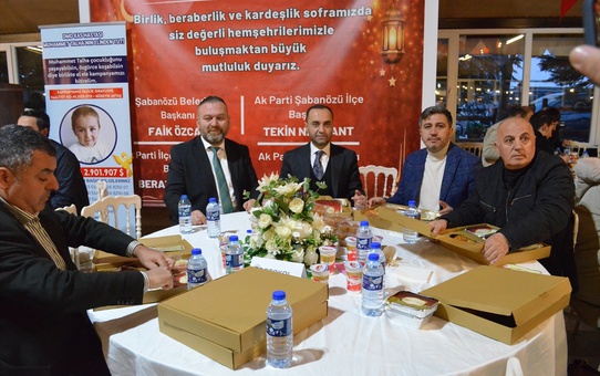Şabanözü'nde İftar Programı Düzenlendi