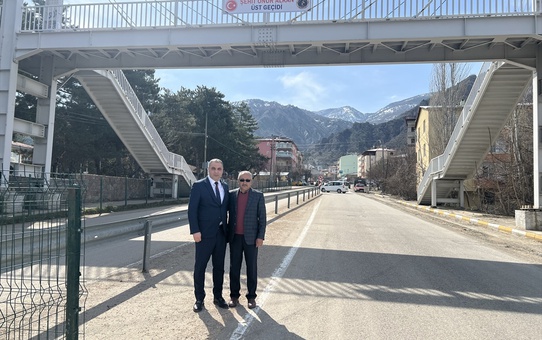 Akıncılar'da üst geçide şehit Onur Alkan'ın adı verildi