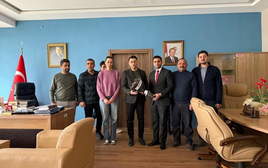 Vergi Haftası'nda Kaymakam'a Ziyaret
