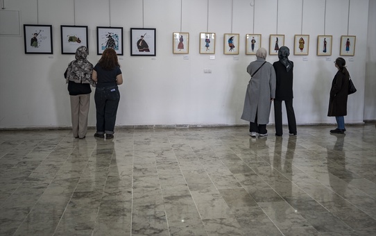 Erzurum'da Özlem Yılmaz'ın İllüstrasyon Sergisi
