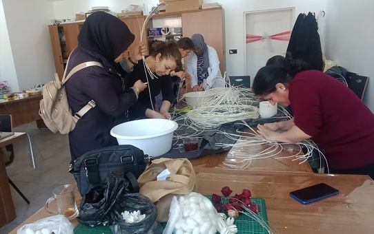 Nallıhan'daki ADEM'de 230 kadın kurslara katılıyor