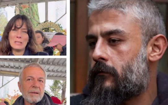 Rol arkadaşları Kanbolat Görkem Arslan'ı gözyaşlarıyla uğurladı