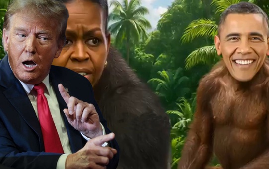 Barack Obama sessizliğini bozdu: Trump'ın ırkçı videosuna sert tepki