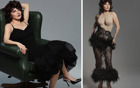 Göksel yeni imajıyla Sophia Loren'e benzetildi