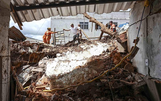 Minas Gerais'te Sel Felaketi: 59 Ölü