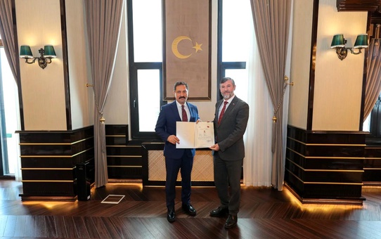 Müftü Topçu'dan Vali Masatlı'ya Veda