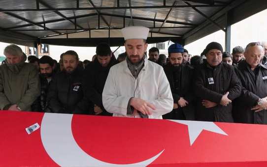 İbrahim Yıldız, Cenaze Töreniyle Uğurlandı