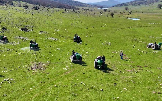 Manisa'da meralara 8,5 tonluk bereket