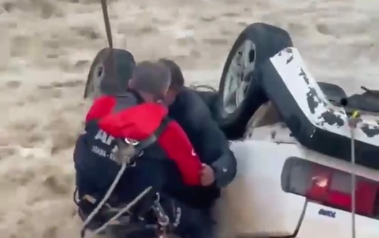 Muğla'da sel felaketi: 1 ölü, 1 yaralı