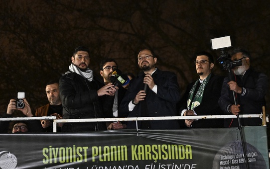 AGD, ABD ve İsrail'e Protesto Gösterisi Düzenledi