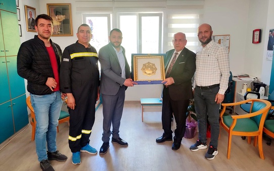 Hüseyin Ar, Beypazarı'ndaki Oda Başkanlarını Ziyaret Etti