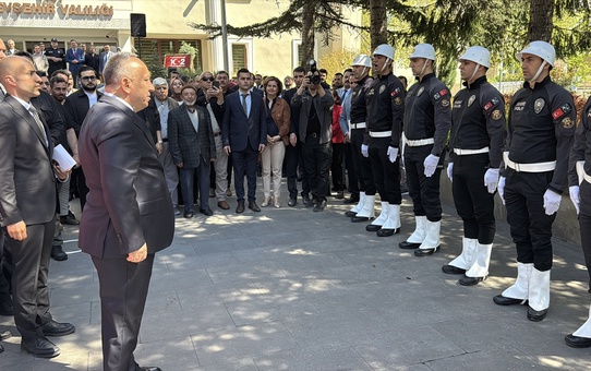 Emniyet Genel Müdürlüğüne atanan Fidan için uğurlama programı düzenlendi