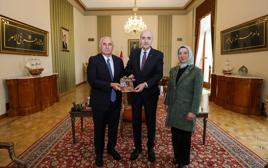 Kurtulmuş, Kamu Denetçilerini Kabul Etti