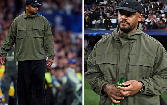 Kompany’nin giydiği parkanın fiyatı ortaya çıktı