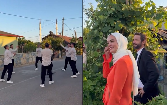 Gassal setinden gülümseten görüntüler! Ahmet Kural’ın keyifli anları