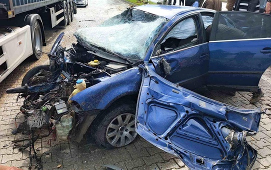 Kahramanmaraş'ta Trafik Kazası: 1 Yaralı