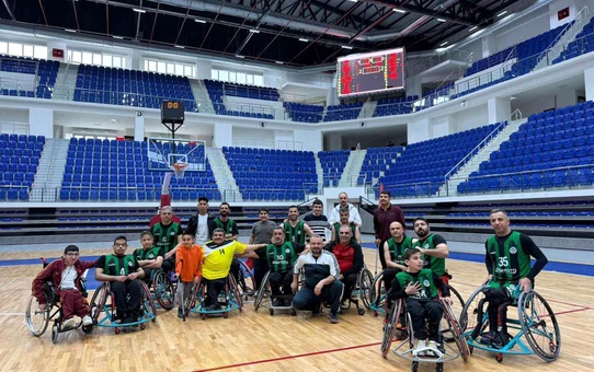 MBB Tekerlekli Sandalye Basketbol Takımı play-off'ta