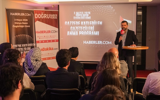 Haberler.com’dan Dünya Basın Özgürlüğü Günü’nde anlamlı anma etkinliği: Gazze’de hayatını kaybeden gazeteciler unutulmadı