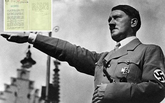 MİT'in yayımladığı 1942 tarihli belgede Hitler propagandası detayı