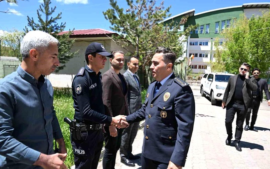 Ağrı Emniyet Müdürü'nden bayram ziyaretleri