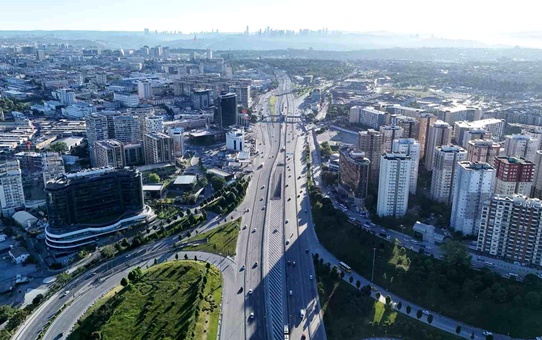 İstanbul'da Bayramda Trafik Boş Kaldı