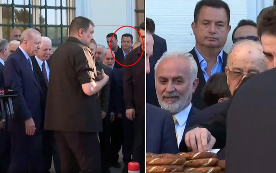 Cumhurbaşkanı Erdoğan'a bayram namazında Acun Ilıcalı da eşlik etti