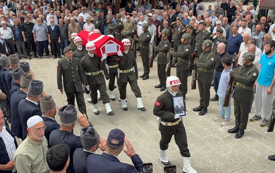 Kıbrıs Gazisi Mehmet Özbek'e Veda