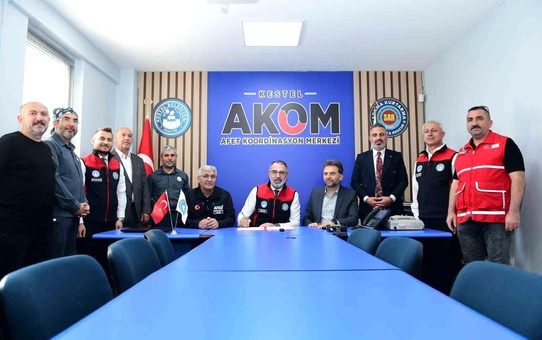 Kestel'de arama kurtarma kapasitesini artıracak imza