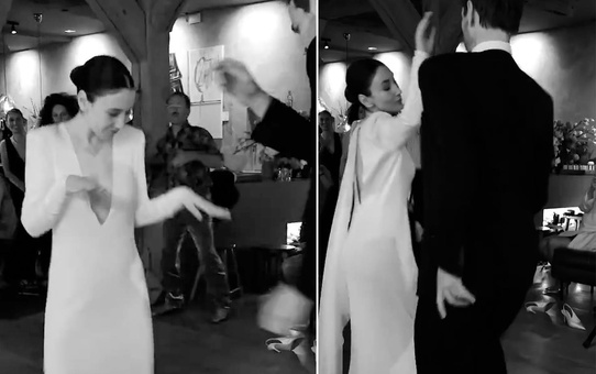 Sibel Kekilli'nin düğün dansı ve gelinliği çok konuşuldu